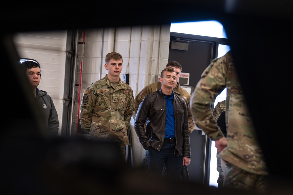 Air Force ROTC Detachment 780 visits Joe Foss Field