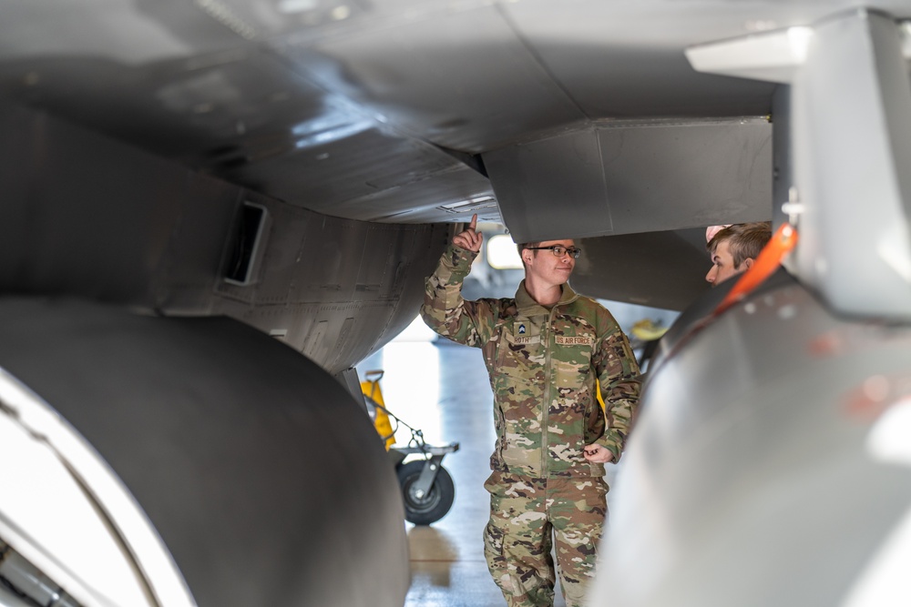 Air Force ROTC Detachment 780 visits Joe Foss Field
