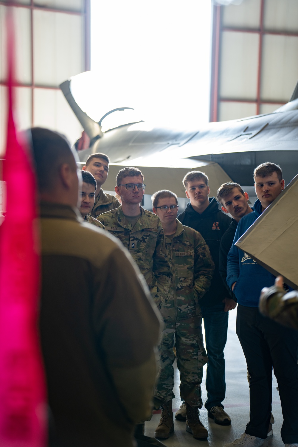 Air Force ROTC Detachment 780 visits Joe Foss Field