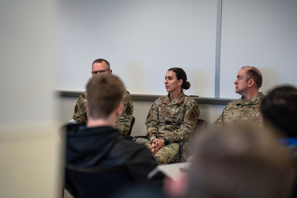 Air Force ROTC Detachment 780 visits Joe Foss Field