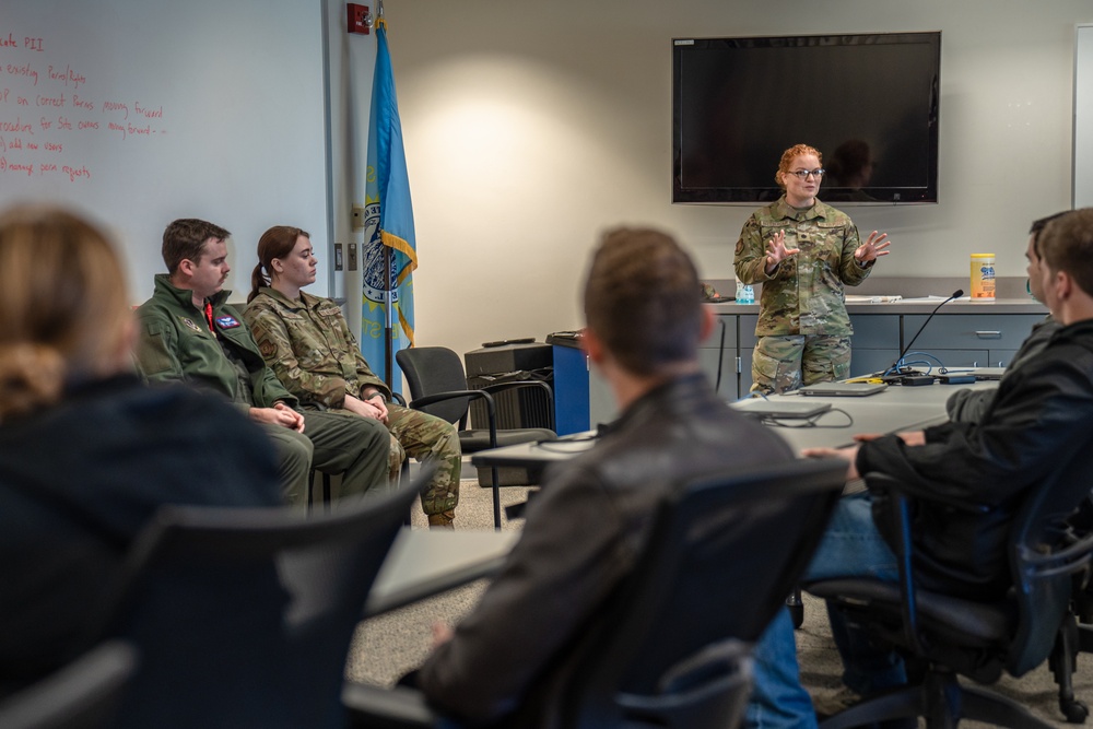 Air Force ROTC Detachment 780 visits Joe Foss Field