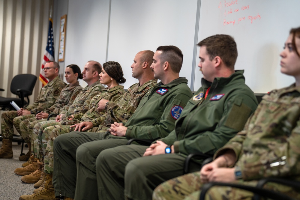 Air Force ROTC Detachment 780 visits Joe Foss Field