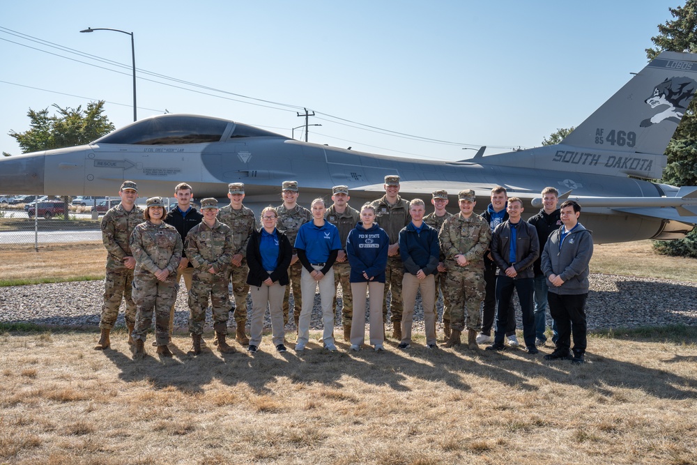 Air Force ROTC Detachment 780 visits Joe Foss Field