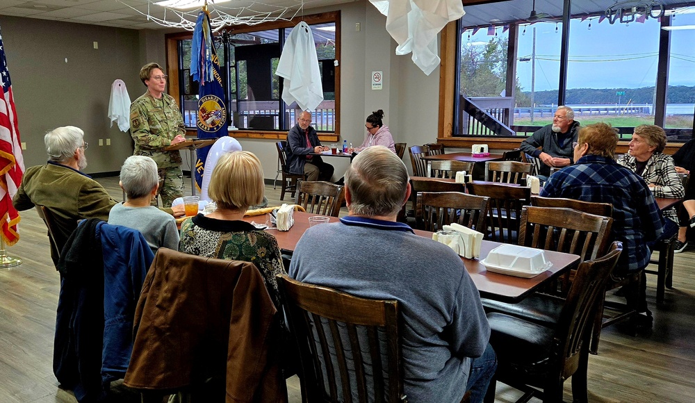 AEDC personnel share information with Franklin County Disabled American Veterans