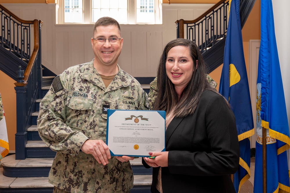 Naval Medical Center Portsmouth Civilians of the Quarter