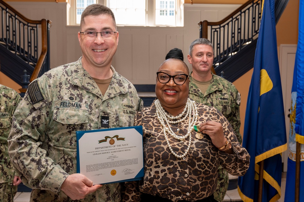 Naval Medical Center Portsmouth Civilians of the Quarter