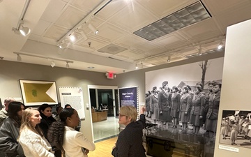 Kerry Washington Visits Army Women’s Museum, Honors Legacy of the 6888th Battalion Ahead of Film Release