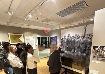 Kerry Washington Visits Army Women’s Museum, Honors Legacy of the 6888th Battalion Ahead of Film Release