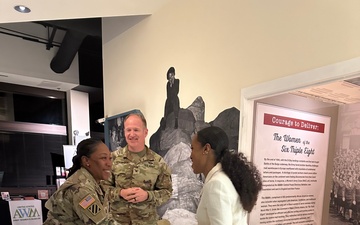 Kerry Washington Visits Army Women’s Museum, Honors Legacy of the 6888th Battalion Ahead of Film Release