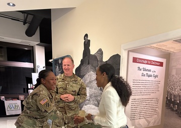 Kerry Washington Visits Army Women’s Museum, Honors Legacy of the 6888th Battalion Ahead of Film Release