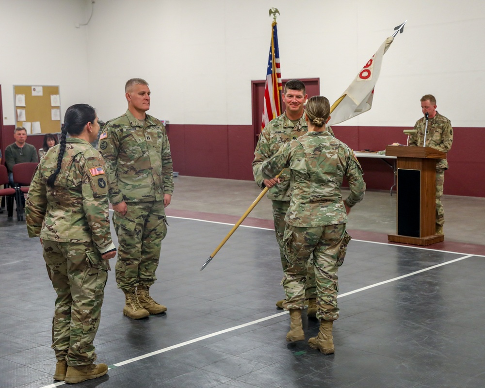 Montana National Guard 484th MP and HHC 190th Change of Commands