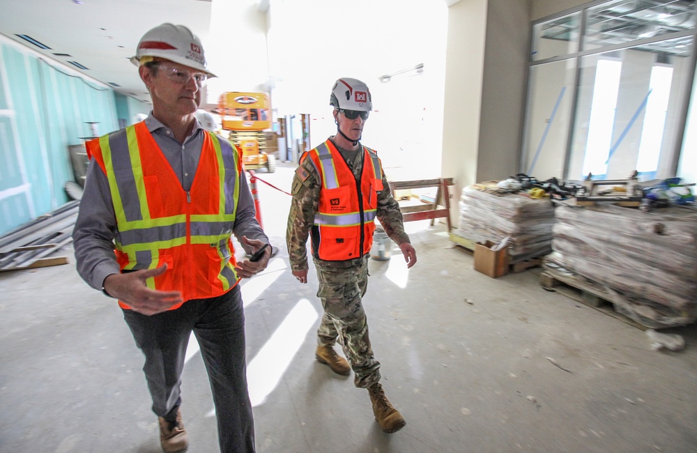 Senior leaders tour VA San Diego project, review projects