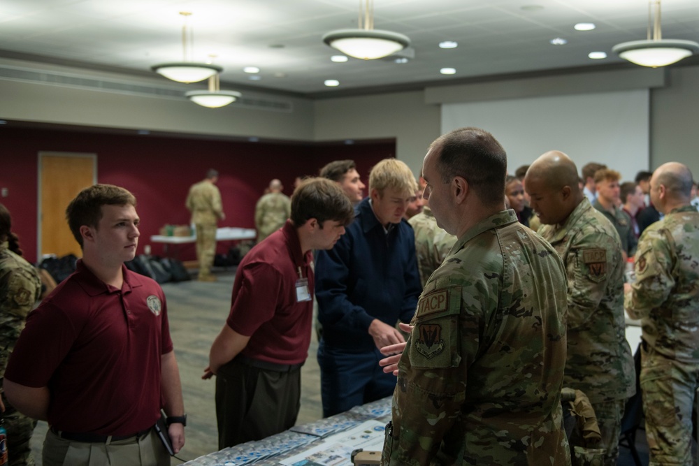 93d AGOW attends FSU ROTC career fair