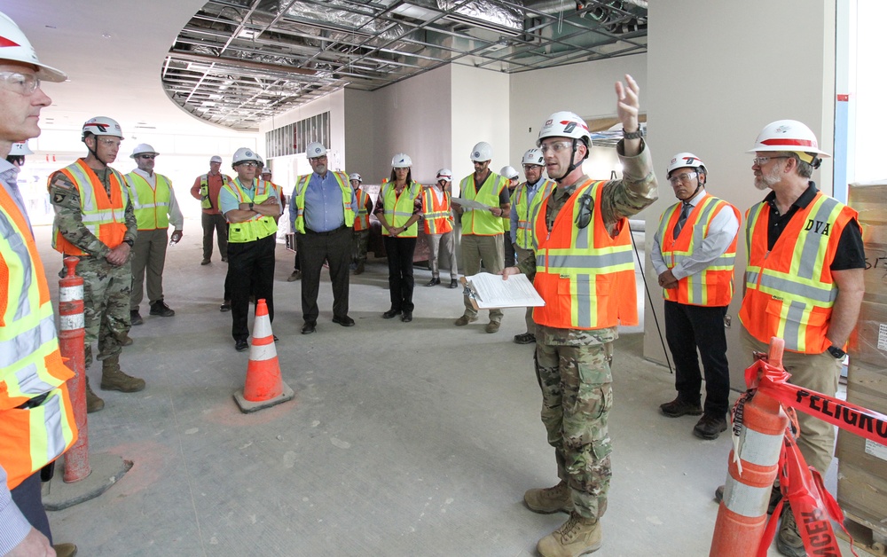 Senior leaders tour VA San Diego project, review projects