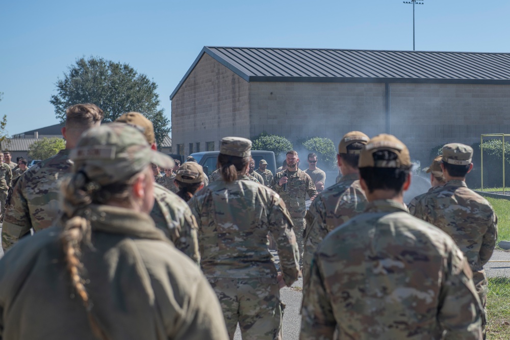 93d AGOW Chaplain hosts resiliency event