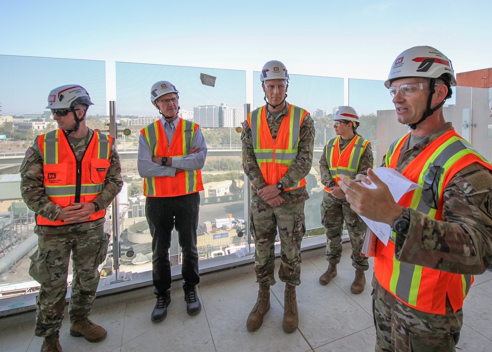 Senior leaders tour VA San Diego project, review projects