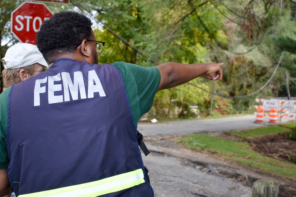 Disaster Survivor Assistance Teams Canvass Neighborhoods in Western Virginia