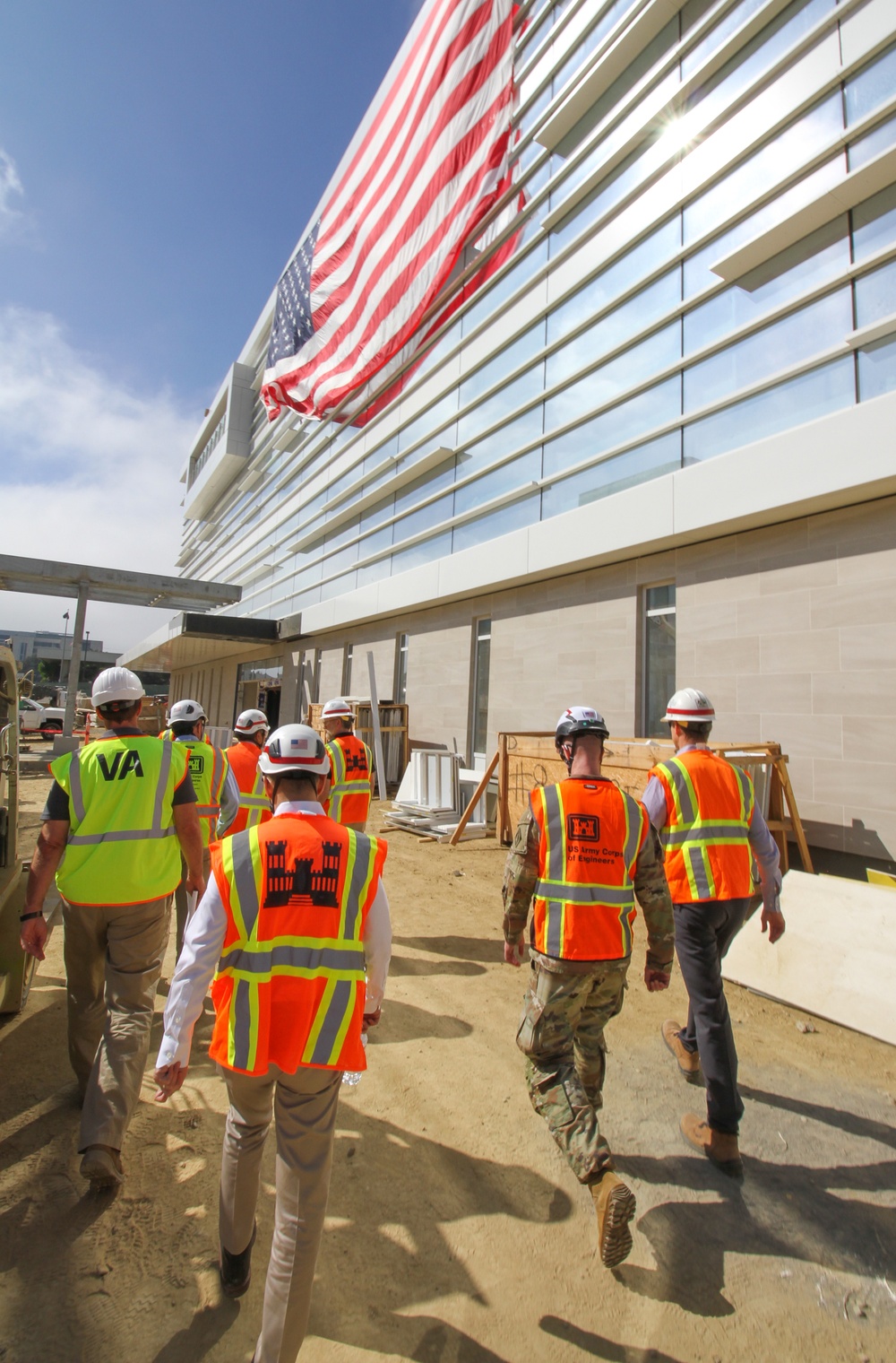 Senior leaders tour VA San Diego project, review projects