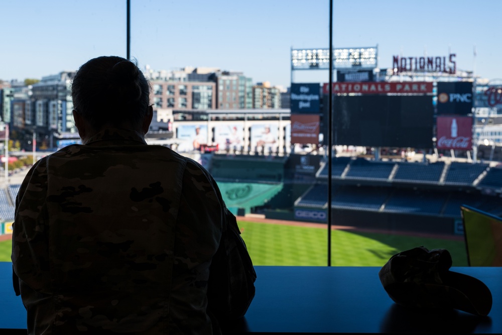 316th Civil Engineer Squadron, Washington Nationals partner for facilities exchange