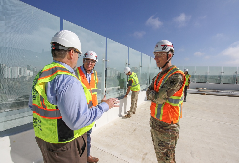 Senior leaders tour VA San Diego project, review projects