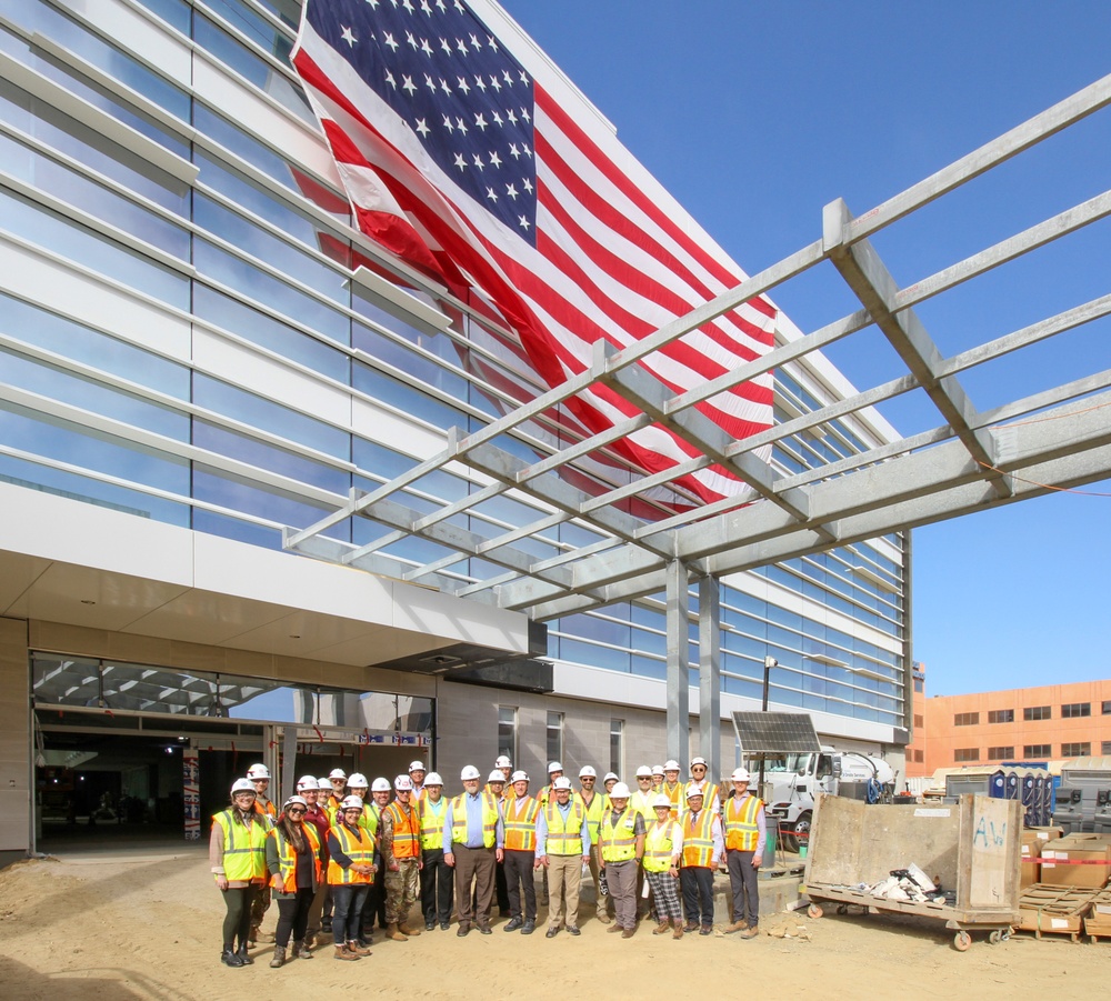 Senior leaders tour VA San Diego project, review projects