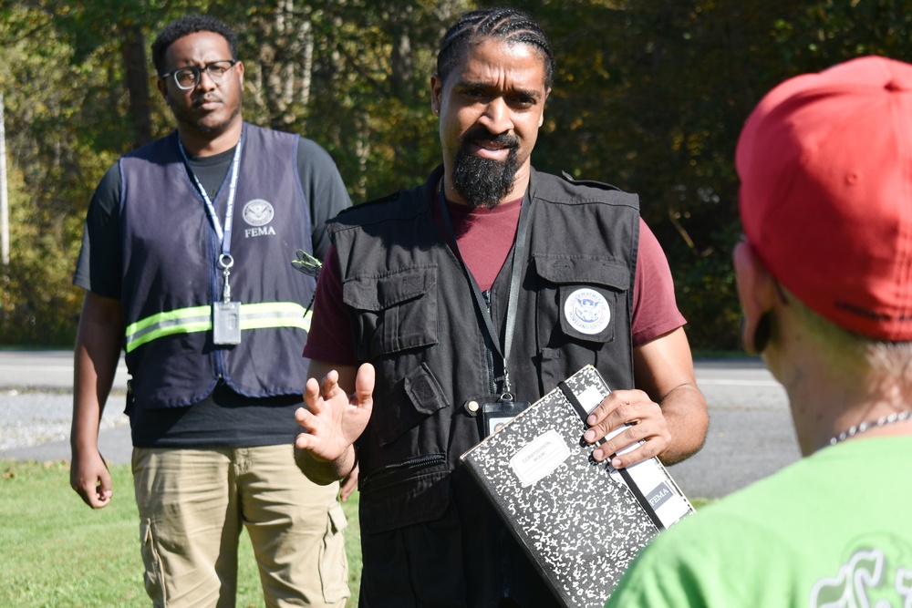 Disaster Survivor Assistance Teams Canvass Neighborhoods in Western Virginia