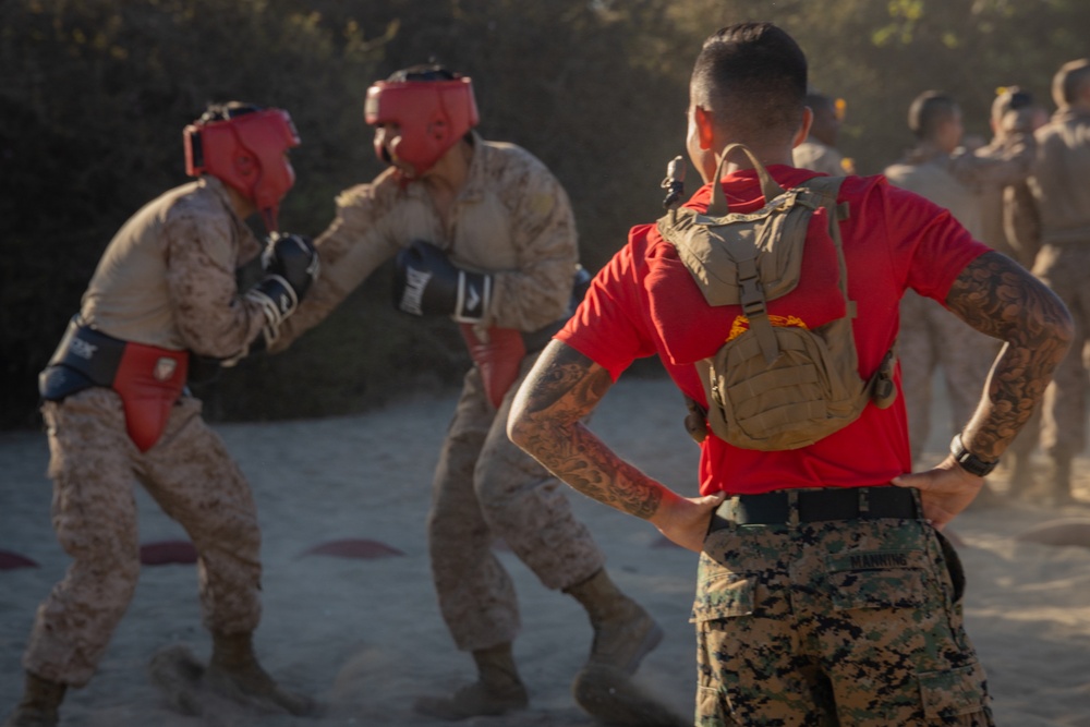 Charlie Company Body Sparring