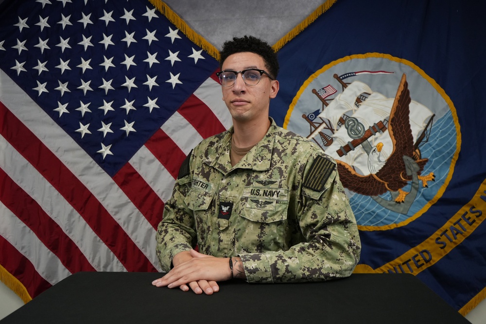 Yeoman Second Class Patrick R. Fishter Balances Multiple Hats at NRC Houston