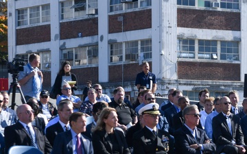 Submarine Base New London Micro-Grid Ribbon Cutting