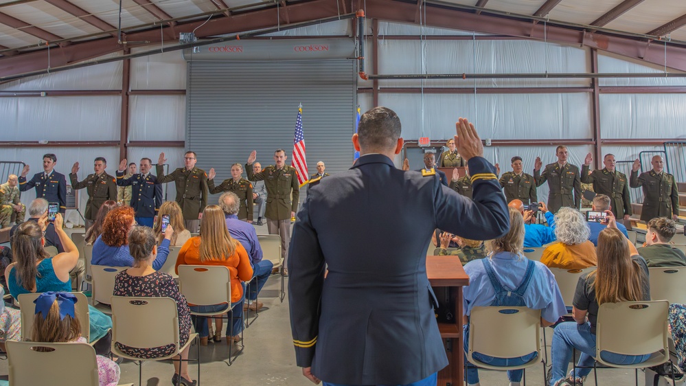 Oklahoma National Guard welcomes newly commissioned leaders