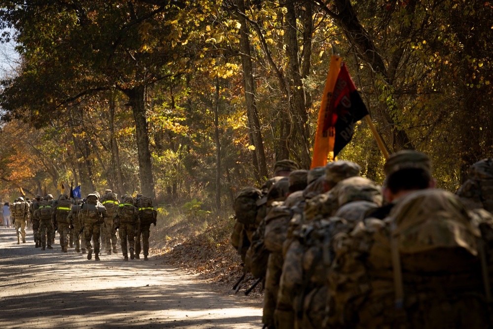 Army ROTC Brigade Ranger Challenge: Ruck