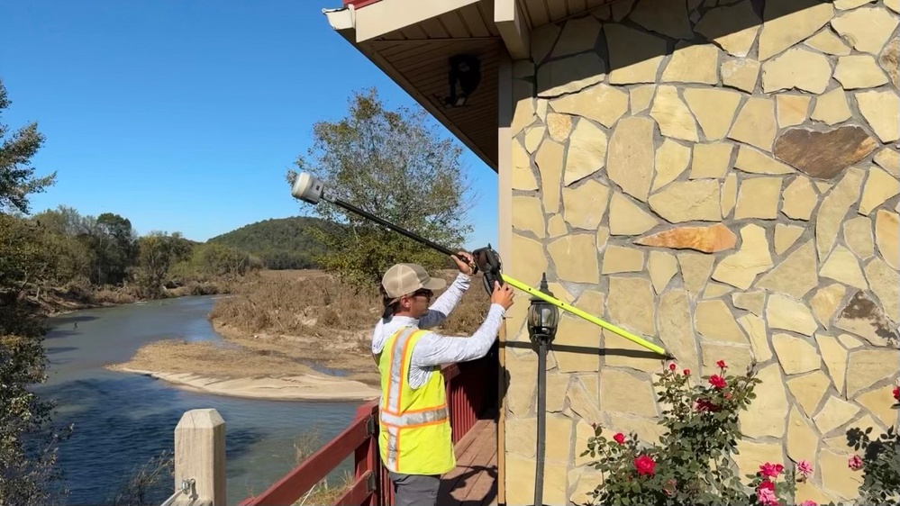 USACE team collecting Hurricane Helene flood data to build resiliency into community planning and response