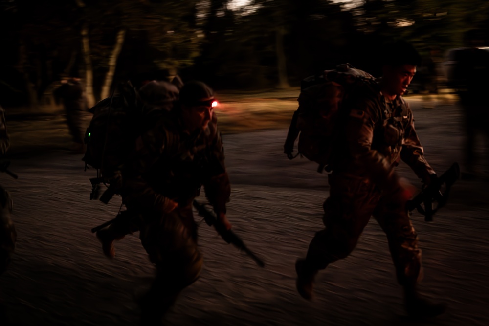 Army ROTC Brigade Ranger Challenge: 5 Mile Ruck