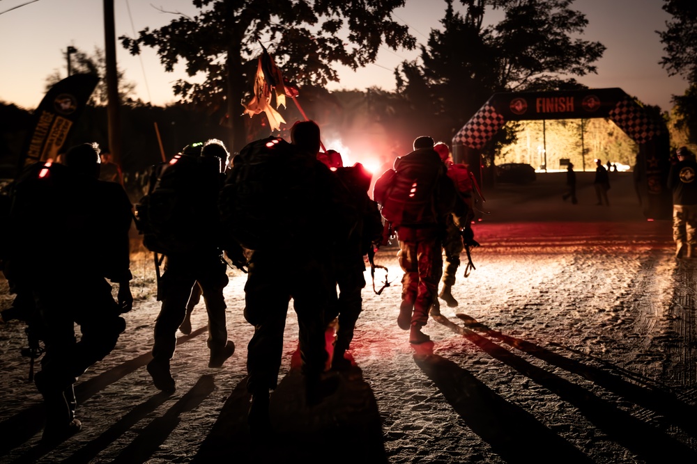 Army ROTC Brigade Ranger Challenge: 5 Mile Ruck