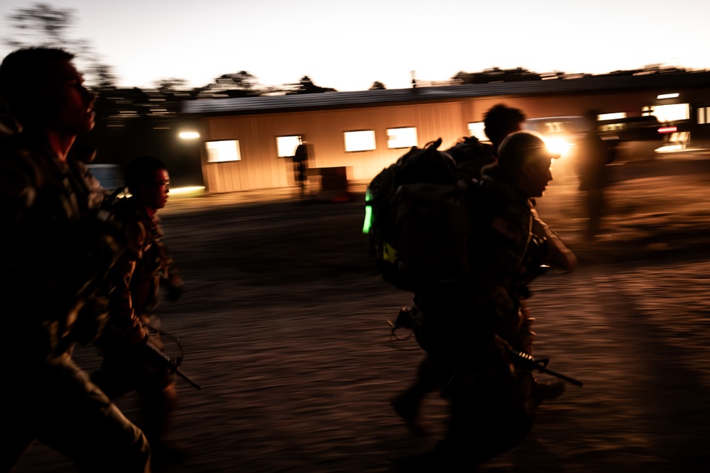 Army ROTC Brigade Ranger Challenge: 5 Mile Ruck