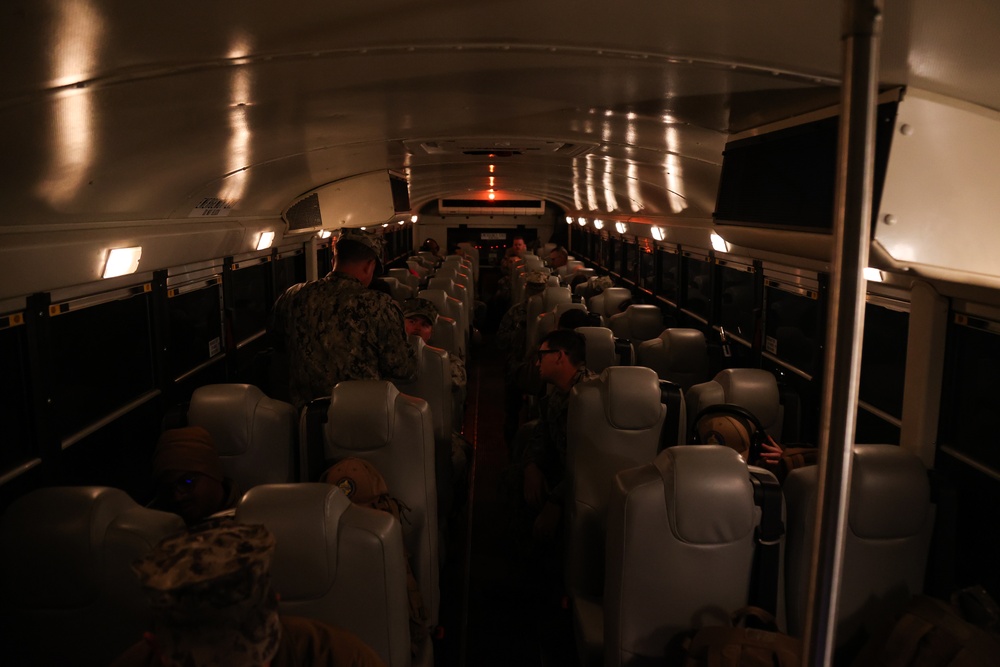 NMCB 4 Seabees Depart for FTX