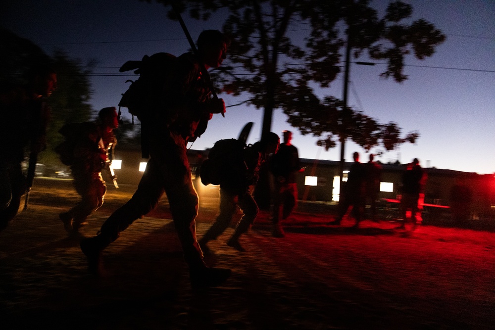 Army ROTC Brigade Ranger Challenge: 5 Mile Ruck
