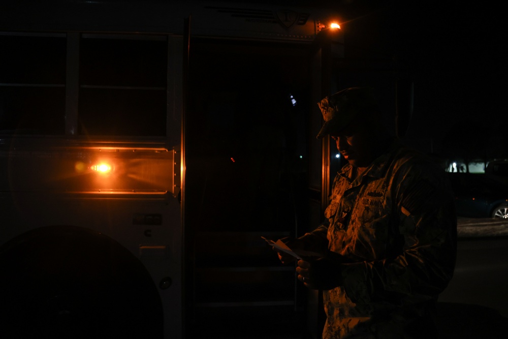 NMCB 4 Seabees Depart for FTX