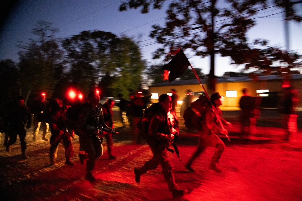 Army ROTC Brigade Ranger Challenge: 5 Mile Ruck
