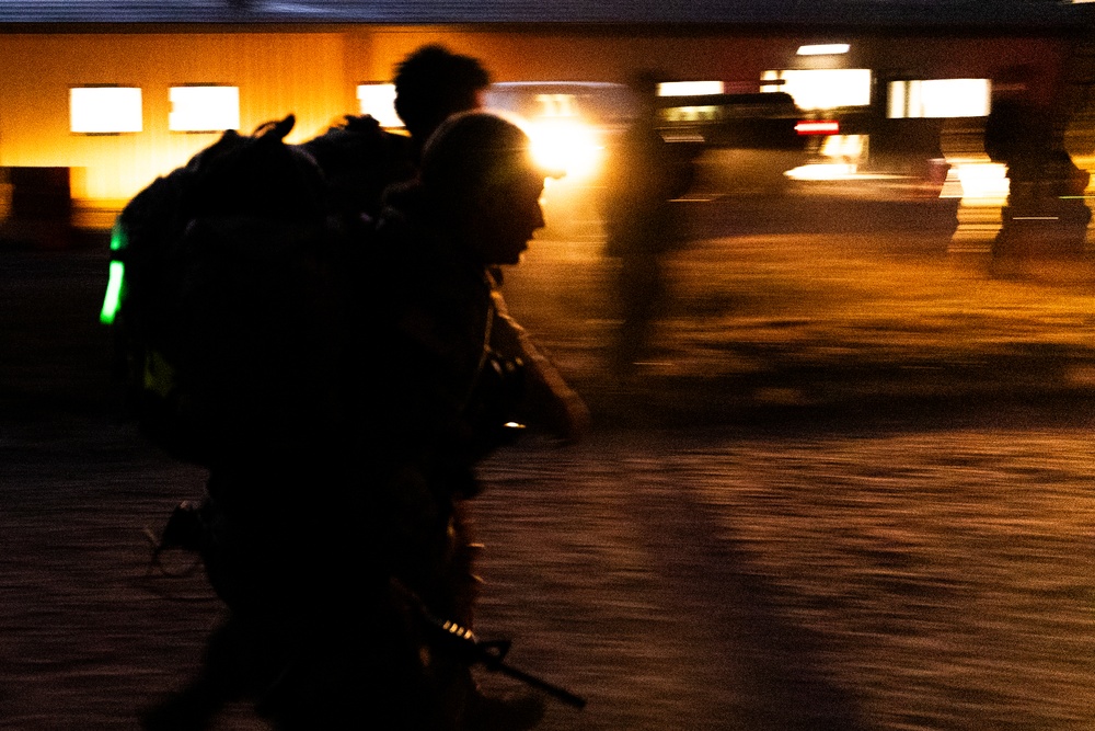 Army ROTC Brigade Ranger Challenge: 5 Mile Ruck