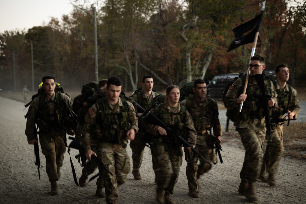 Army ROTC Brigade Ranger Challenge: 5 Mile Ruck