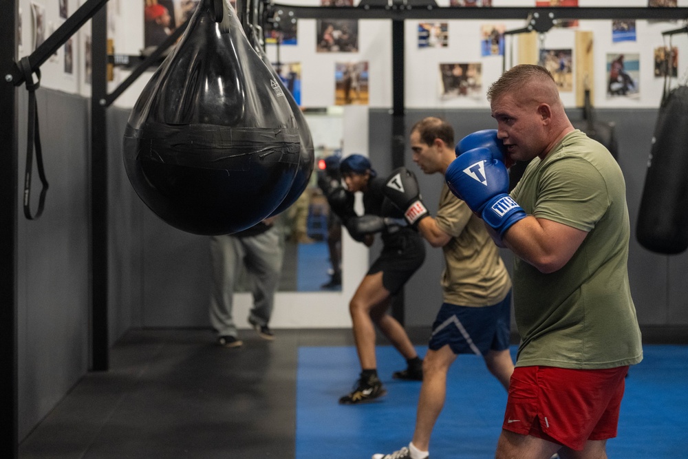 Hurlburt Field boxing class packs a punch