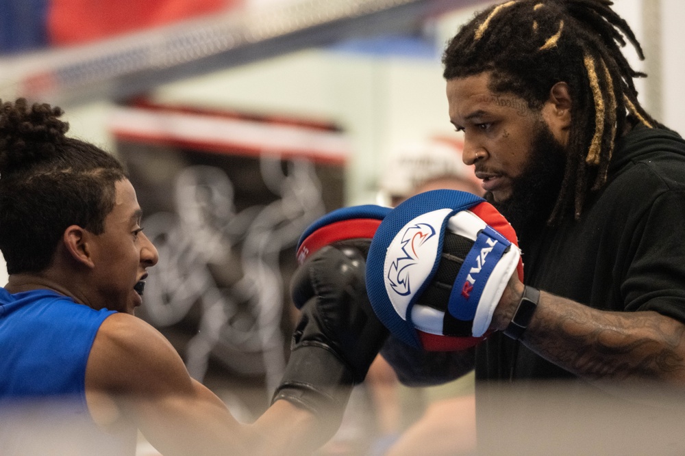 Hurlburt Field boxing class packs a punch