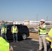 Contracting and construction division team members site visit to Offutt AFB