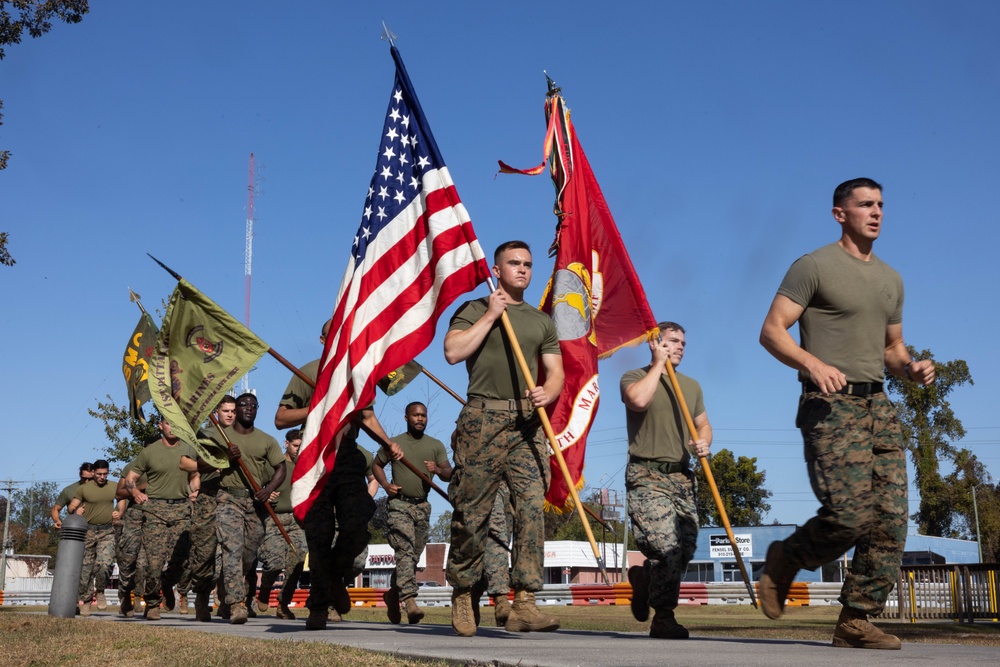 Run to Remember: 1st Battalion, 8th Marine Regiment Beirut Memorial Run