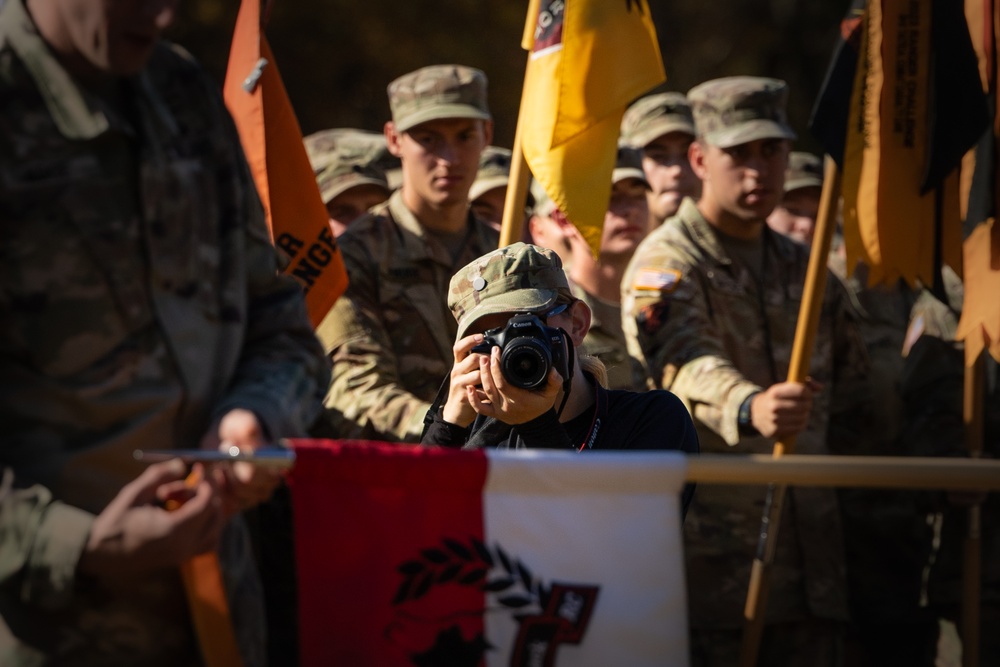 Cadet PAO's cover the Army ROTC Brigade Ranger Challenge
