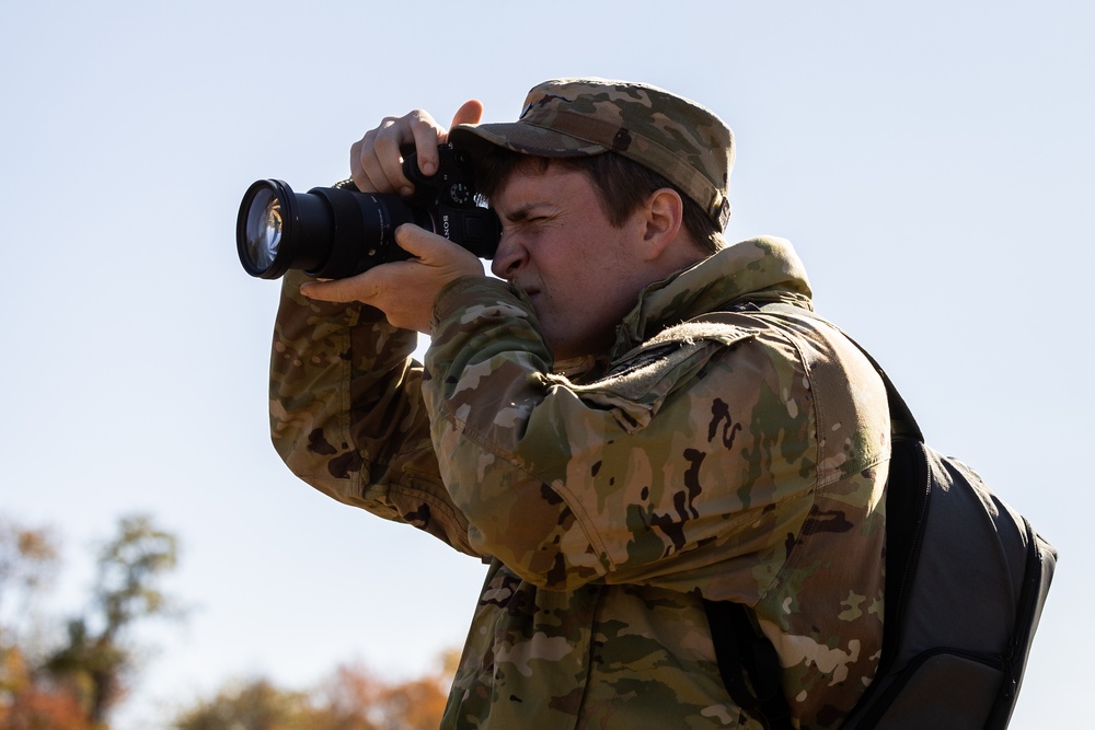 Cadet PAO's cover the Army ROTC Brigade Ranger Challenge