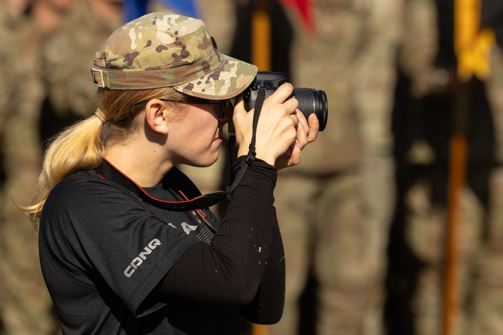 Cadet PAO's cover the Army ROTC Brigade Ranger Challenge