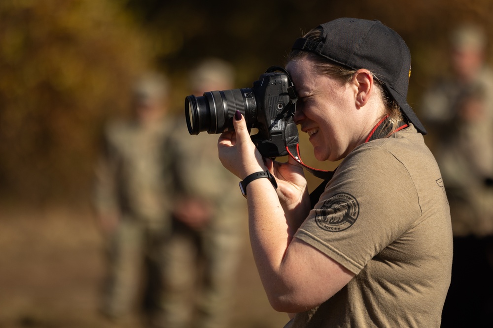 Cadet PAO's cover the Army ROTC Brigade Ranger Challenge
