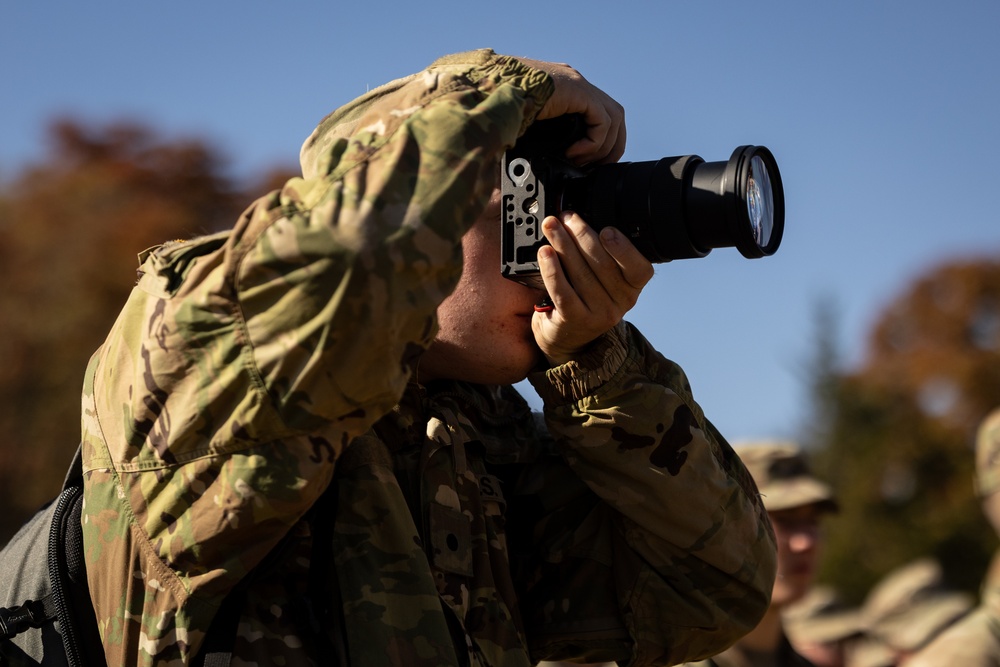 Cadet PAO's cover the Army ROTC Brigade Ranger Challenge